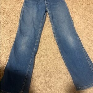 Vintage OshKosh B'gosh Blue Denim Jeans with Brass Button